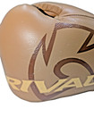 Rival Boxing Rfx-guerrero-v Hdef Hook And Loop Bag Gloves  Firm  Feel Brown 10oz