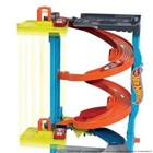 Hot Wheels City Transforming Race Tower 2 In 1 Raceway Track Set    1 Car