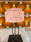 Mid Century Vintage Style 2 Tier Fiberglass Lamp Shade Modern Atomic Pink B g