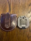 Brunton Compro Pocket Transit Compass With Leather Case Free Shipping
