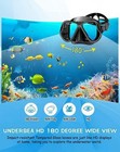 Eastern Watersports Pro Dry Snorkel Set  Anti Fog Panoramic Face Mask Black
