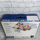 Epson Perfection 3490 Photo Color Scanner J191a With Film Slide Attachment Box