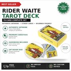 The Rider-waite Tarot Deck With Guide Book By Arthur Edward Waite 78 Cards