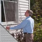 36 In  X 84 In  Bright Aluminum Screen Roll For Windows   Doors