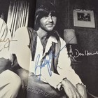 Eagles Signed Fold Out Poster  Hotel California  5 Members  Original  Vintage  G