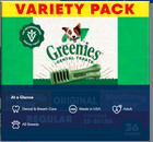 2 Pack - Greenies Original Regular Natural Dental Dog Treats -36 Ct