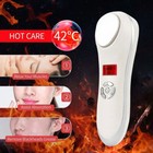 Hot Cold Hammer Facial Vibration Massager Face Tighten Skin Lifting Machine