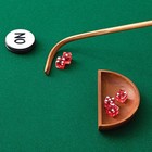 Craps Tabletop Game Set  Includes 36  Craps Rattan Stick  Casino Grade Aaa 19mm