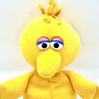 1997 Applause Big Bird Plush 8 Inch Beanbag Sesame Street Jim Henson Vintage