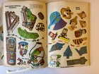 Vintage Disney Magazine   Disneyland Sticker Book 1967