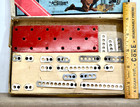 A  C  Gilbert - Erector Set No  0 - Vintage 1917 - W  Orig  Box And Manual