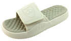 Under Armour Men 11 Ignite Pro Cream   Tan  raised Logo Adjustable Slide Sandals