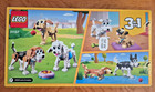 Lego Creator 3 In 1 31137 Adorable Dogs New Sealed 475 Pcs Ages 7   Retired