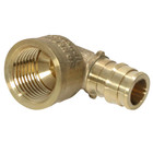 25 Pack Xfitting 1 2  Pex-a X 1 2  Female Npt Elbow  Lead Free Brass  F1960