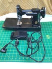 Vintage Singer Featherweight 221 Sewing Machine - Ae978966 W case accessories