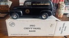 Ertl 1950 Chevy Panel Bank 1 25 Bell Telephone Company Black Die Cast Key Logo