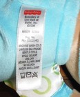 Fisher Price Baby s 1st Bear Plush Lovey Satin Feet Toy Rattle With Soft Tags