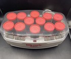 Conair More Big Curls 12 Pink Jumbo Hot Rollers Curlers Chv12nrx 12 Clips Tested