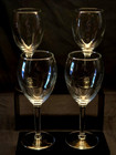 Libbey Embassy Wine Goblets Set Of 4 Clear 10 Oz 8  - Unused Glasses