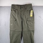 Boy Scouts Of America Mens Switchback Convertible Cargo Pants Green Size 30 New