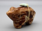 Vintage Chunky Nutria Sugar Daddy Travertine Zuni Bear Fetish