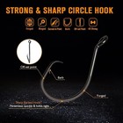 Dovesun 122pcs Catfishing Tackle Kit - Floats Hooks Bell Swivels Rig Accessories