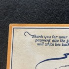 Monarch Life Insurance Co Springfield  Ma Thank You Card   Ink Blotter