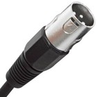 6 Pack Of Multiple Colors 6 Foot Xlr Male To Trs Patch Cables