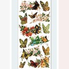 Violette Stickers Natural Butterflies Sticker Sheet Realistic Butterfly Crafts