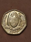 2013          Botswana 5 Thebe World Coin Km31 Alm-unc 7-sided Hornbill Free Shippin