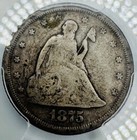 1875 S 20 Cent  Pcgs Vg08