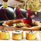 99 99  Pure Gold Edible Gold Leaf Sheet 24k Goldleafking Zen Edition 4x4cm