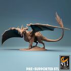 Adult Black Dragon Miniature D d Dnd Pathfinder Rpg