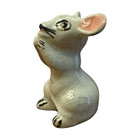 Bone China Japan Figurine Mouse Mice Hand Painted Miniature Cute  1-3 8  Tall