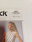 Butterick 3883 Dress Sewing Pattern Ladies 12 14 16 Uc Vtg Sleeveless Summer