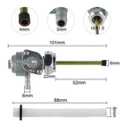 Motorcycle Fuel Tank Switch Valve Oil Petcock Petcock Shut Off 16 X 1 5mm Nut   