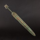 Ancient Luristan Bronze Sword 6th C  Bc  45 X 4 5cm  400gram 