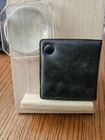Vintage Antique Tri Folding Pocket Magnifying Glass Japan Loupe Case Brown