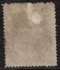 Scott  26 Type Iii 3-cent Washington Damaged Transfer Above Ll Rosette