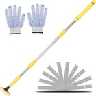 Floor Scraper Long Handle Heavy Duty 31-61 With Blades
