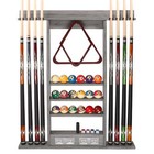 Gse 8 Pool Cue Wall Rack With Score Counter  Pool Cue Hanging Wall Mounting