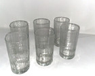 6 Count Libbey 11 1 2 Oz Stratus Beverage Glasses 5  Tall Set Of 6 New   