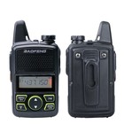 2pcs Handheld Bf-t1 Mini Walkie Talkie Fm Long Range Uhf Two Way Radio earpieces
