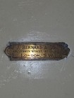 Vintage J  Bernard   Son London 4 Compartment window Fly Box With Flies - Rare
