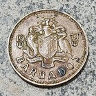 Barbados          Five  5  Cents Coin 1973