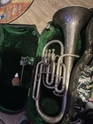 Hn White King Alto Horn 8     Bell W  Water Key   Case F Tuning