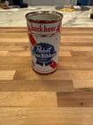 Pabst Blue Ribbon Bock Beer  Empty 12oz Beer Can Flat Top Newark  Nj