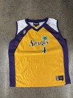 Mwadi Mabika  4 La Los Angeles Sparks Wnba Reebok Jersey Xl Autograph Signed 