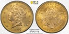 1900  20 Liberty Gold Double Eagle  Pcgs Ms65   Just 45 Finer  - Sweet       