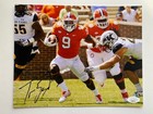 Travis Etienne Clemson Tigers Football Autographed Signed Picture Photo Jags Coa